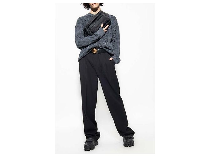 Versace Maglione a treccia - vista 5