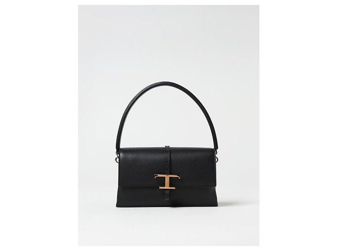 Tod's Zeitlose Mini Klappentasche Schwarz - Ansicht 3