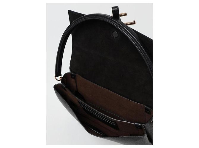 Tod's Zeitlose Mini Klappentasche Schwarz - Ansicht 6