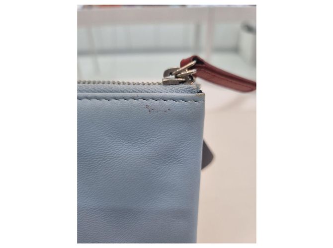Chanel Bolso de Mano de Cordero Generación Azul - vista 20