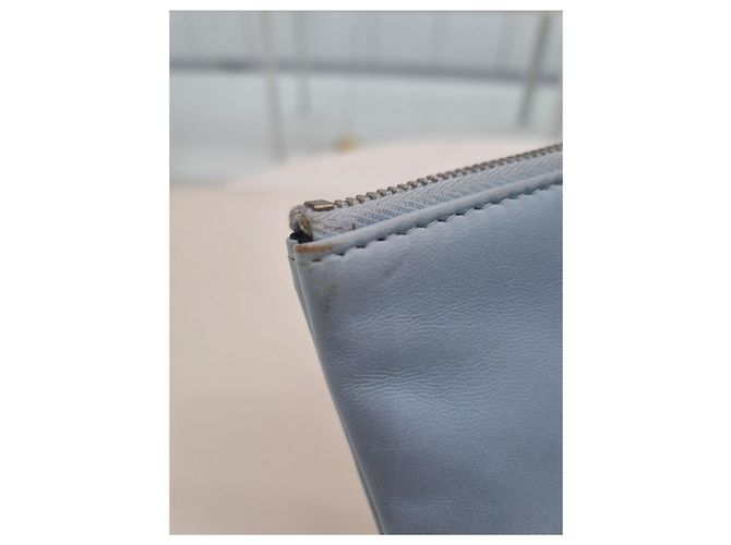 Chanel Bolso de Mano de Cordero Generación Azul - vista 21