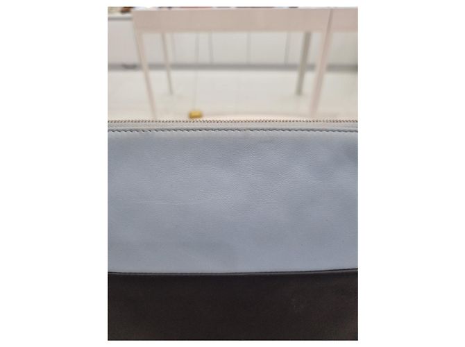 Chanel Bolso de Mano de Cordero Generación Azul - vista 22