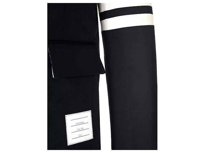 Thom Browne Bar Stripe Unconstructed Jacket Blue - view 7
