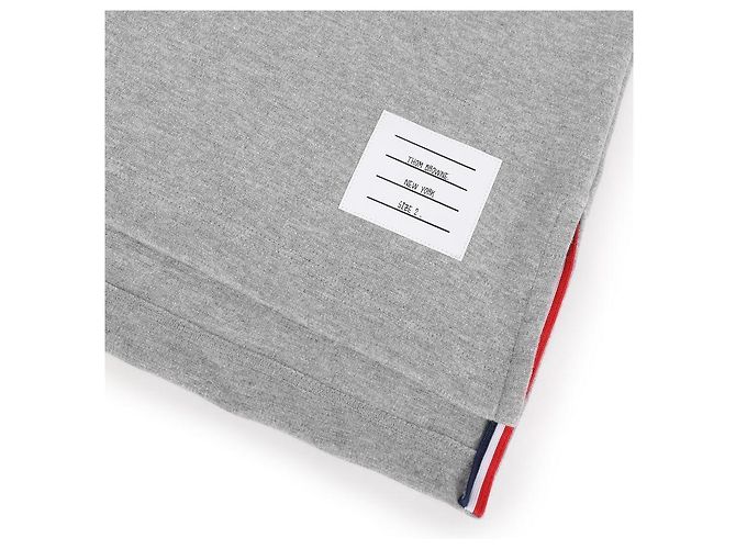 Thom Browne Kurzarm-T-Shirt aus Baumwolle Rugby - Ansicht 9