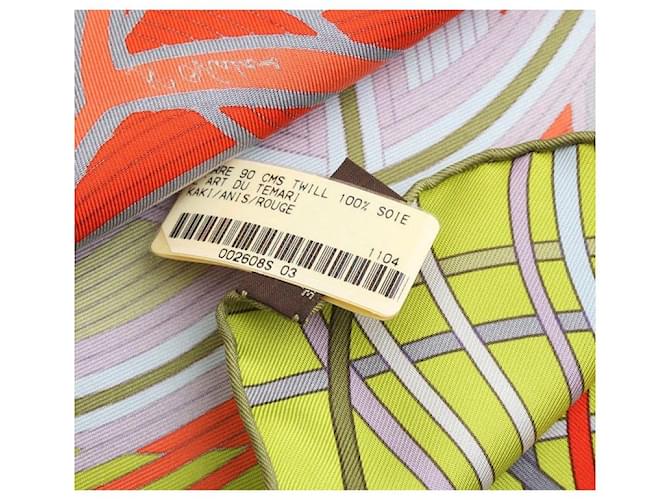 Hermès Bufanda Cuadrada Temari Craft Multicolor - vista 5