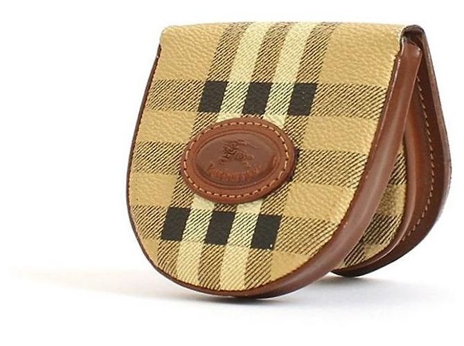 Burberry Logo Canvas Münzbörse Mehrfarben - Ansicht 4