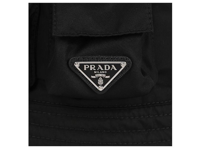 Prada Cappello Bucket in Re-Nylon - vista 8