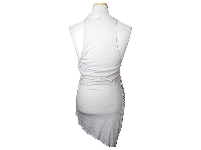 Top sin mangas Helmut Lang menta pequeño Plata - vista 2