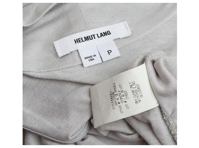 Top sin mangas Helmut Lang menta pequeño Plata - vista 3