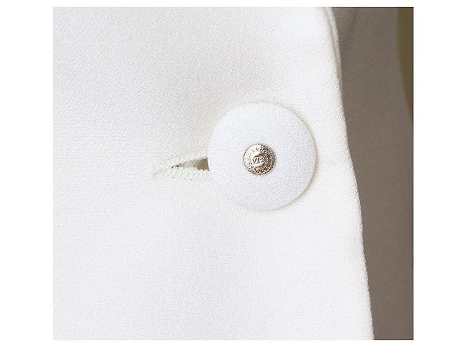 Versace Weiße Jacke Silber - Ansicht 4