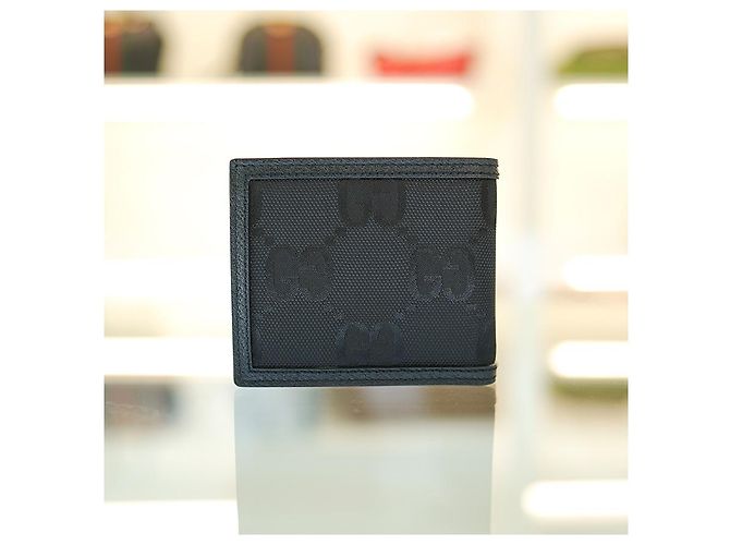 Gucci Men's Canvas Wallet Black - view 3