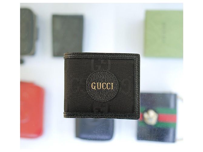 Gucci Men's Canvas Wallet Black - view 6