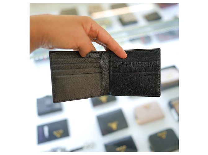 Gucci Men's Canvas Wallet Black - view 9