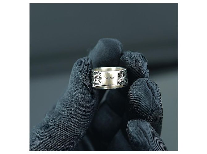 Gucci Anillo de Corazón Negro - vista 12
