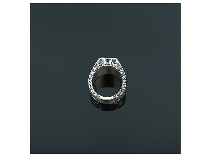 Gucci Anillo de Corazón Negro - vista 6
