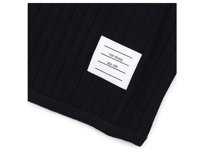 Thom Browne Poloshirt mit kurzen Ärmeln Blau - Ansicht 8