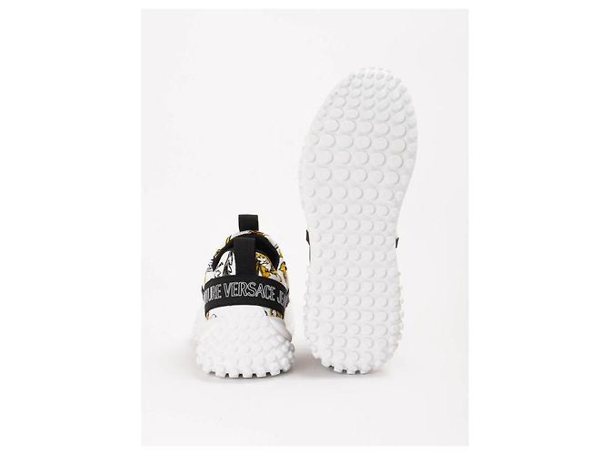 Versace Baskets Hyper Baroques Blanc - vue 8