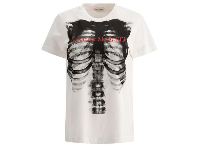 Alexander Mcqueen T-Shirt mit Cage-Print - Ansicht 4