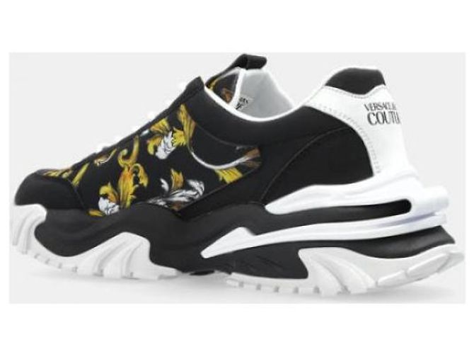 Versace Detaillierte Logo-Low-Top-Sneaker - Ansicht 5
