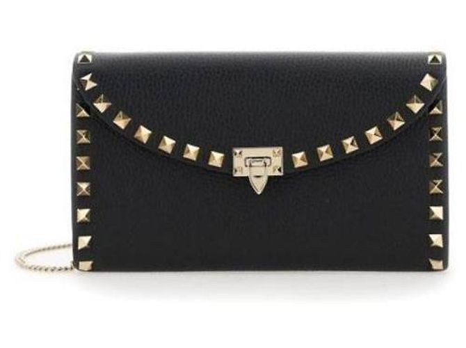 Valentino Borsa a catena Rockstud VSH - vista 4