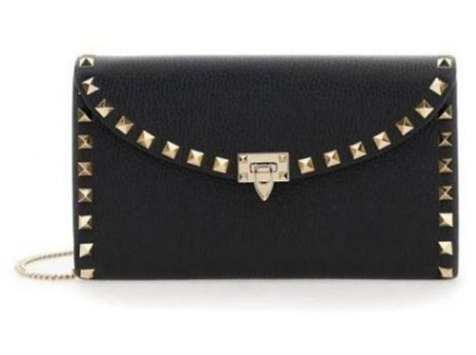 Valentino Borsa a catena Rockstud VSH - vista 5