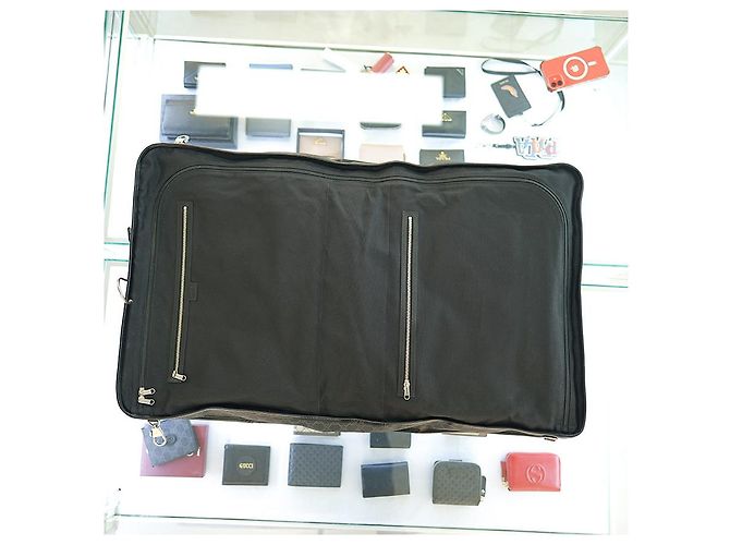 Gucci Borsa da viaggio in tessuto carbone, grande dimensione, unisex Marrone - vista 18