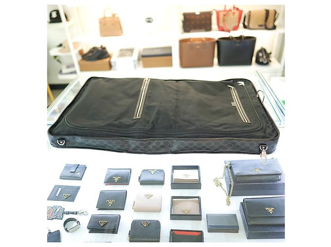 Gucci Borsa da viaggio in tessuto carbone, grande dimensione, unisex Marrone - vista 19