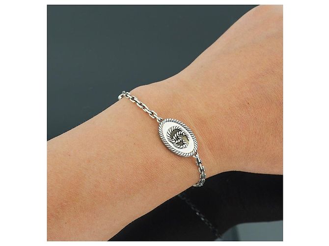 Gucci Bracciale da uomo in argento unisex, regalo di lusso - vista 10
