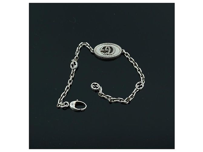 Gucci Bracciale da uomo in argento unisex, regalo di lusso - vista 14