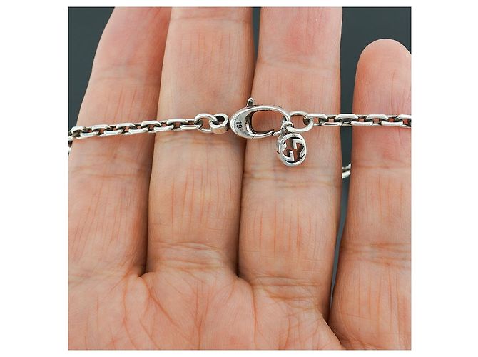 Gucci Bracciale da uomo in argento unisex, regalo di lusso - vista 17