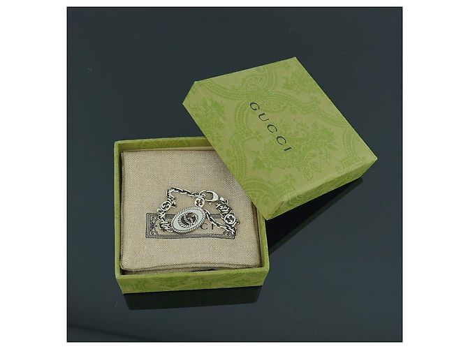 Gucci Bracciale da uomo in argento unisex, regalo di lusso - vista 9