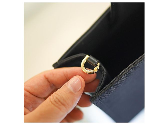 Givenchy Damentasche klein aus schwarzem Canvas, zwei-Wege-Tasche, Luxus-Tasche Weiß - Ansicht 12