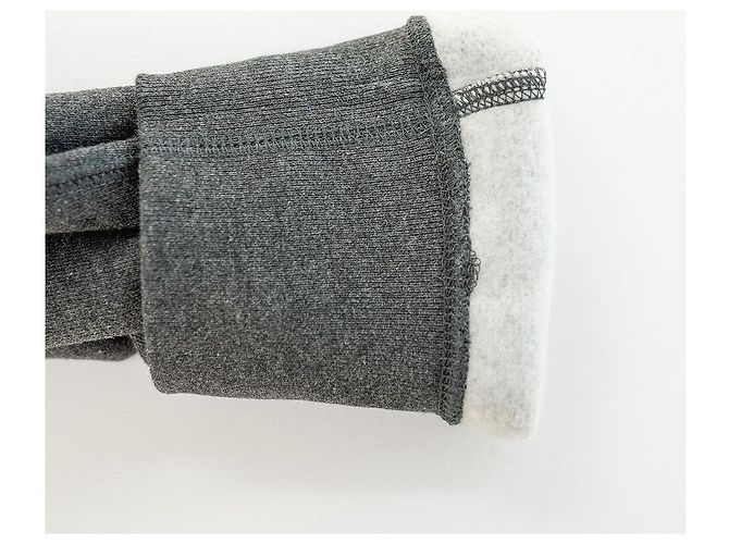 Burberry Felpa da uomo in cotone grigio carbone Marrone - vista 14