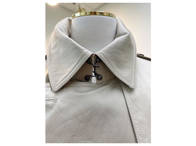 Burberry Harbourne Langer Stein-Trenchcoat Braun - Ansicht 16