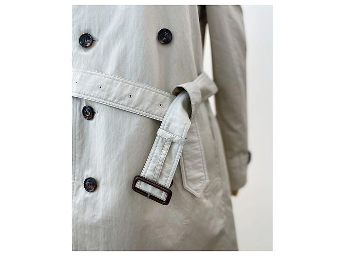 Burberry Harbourne Langer Stein-Trenchcoat Braun - Ansicht 21