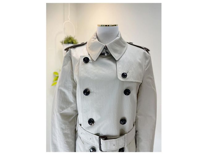 Burberry Harbourne Langer Stein-Trenchcoat Braun - Ansicht 22