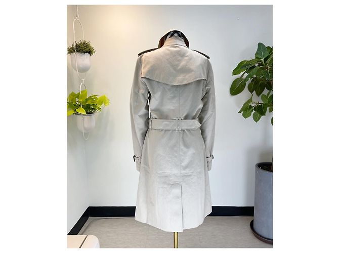 Burberry Harbourne Langer Stein-Trenchcoat Braun - Ansicht 24