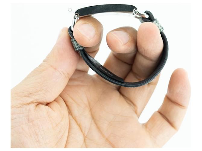 Prada Lederarmband GIADA Grün - Ansicht 12