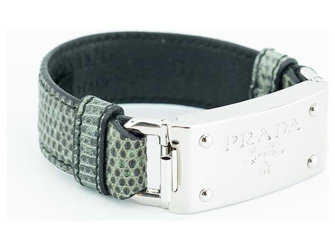Prada Lederarmband GIADA Grün - Ansicht 2
