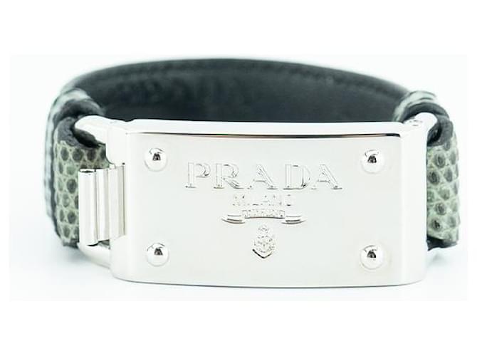 Prada Lederarmband GIADA Grün - Ansicht 4