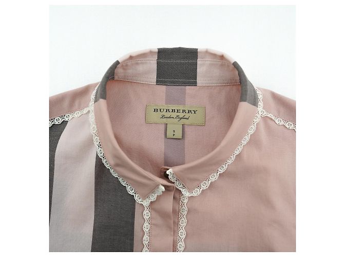 Burberry Spitzenhemd Rosa Pink - Ansicht 10