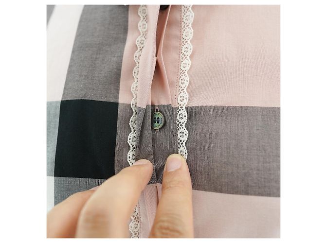 Burberry Spitzenhemd Rosa Pink - Ansicht 8