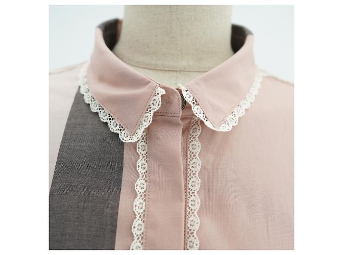 Burberry Spitzenhemd Rosa Pink - Ansicht 9