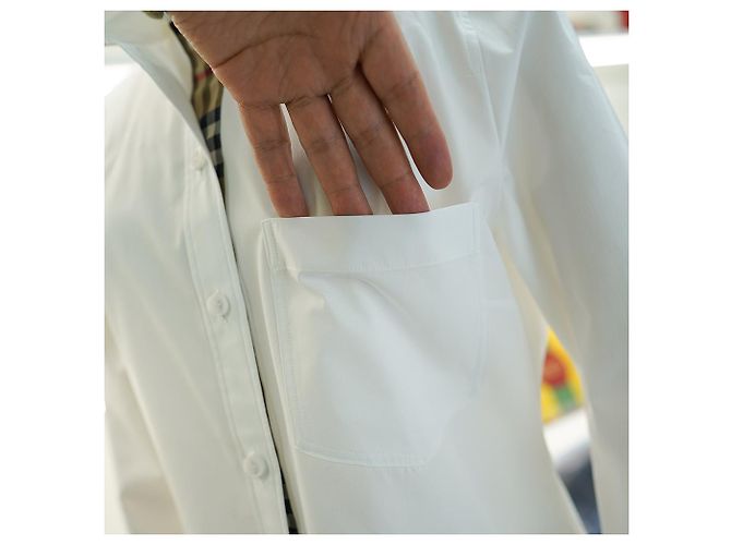 Burberry Camisa de manga larga de algodón blanco a cuadros de lujo - vista 17