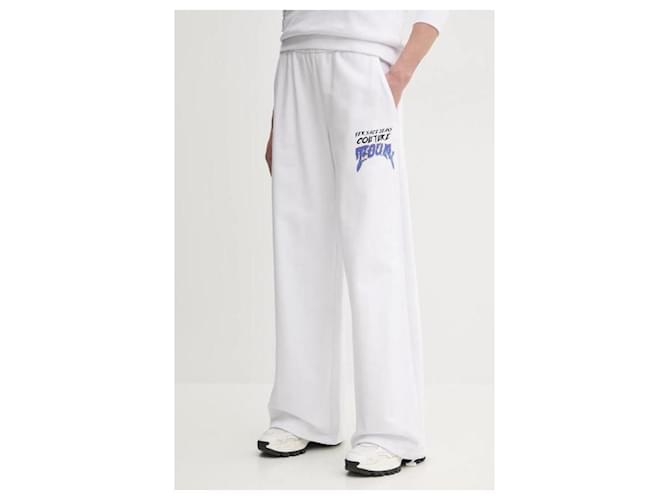 Versace Pantalones de chándal Logo Blanco - vista 4