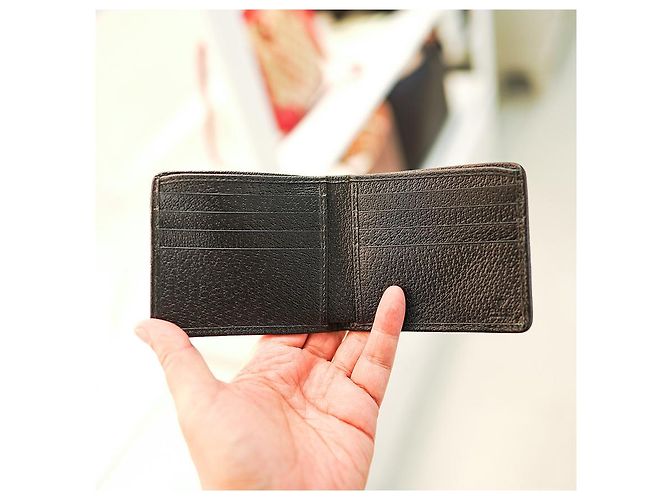 Gucci Men's Wallet Fabric Black FABGN - view 5