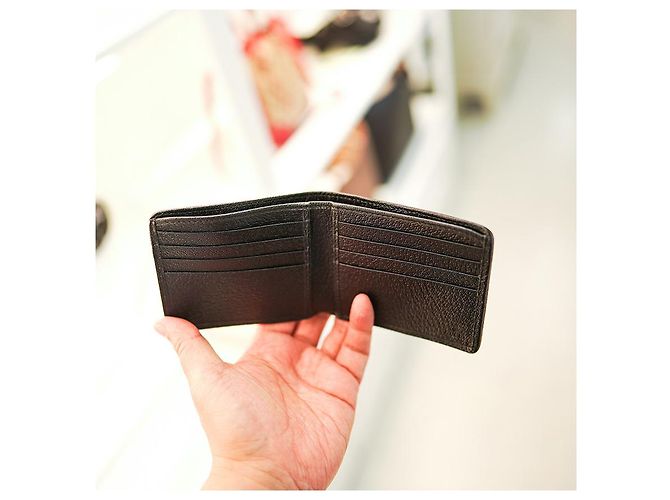 Gucci Men's Wallet Fabric Black FABGN - view 6