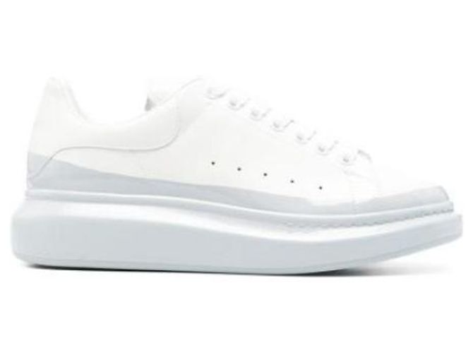 Alexander Mcqueen Sneakers Oversized Blu - vista 4