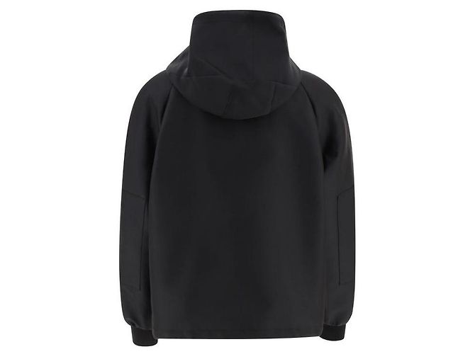 Alexander Mcqueen Giacca con logo ricamato Nero - vista 5