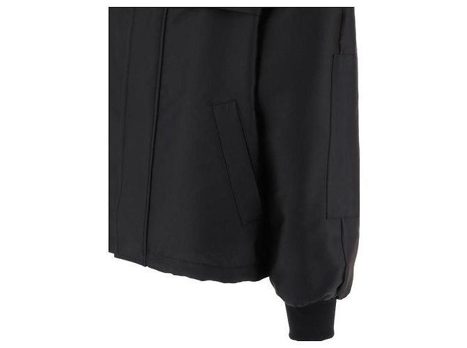 Alexander Mcqueen Giacca con logo ricamato Nero - vista 7